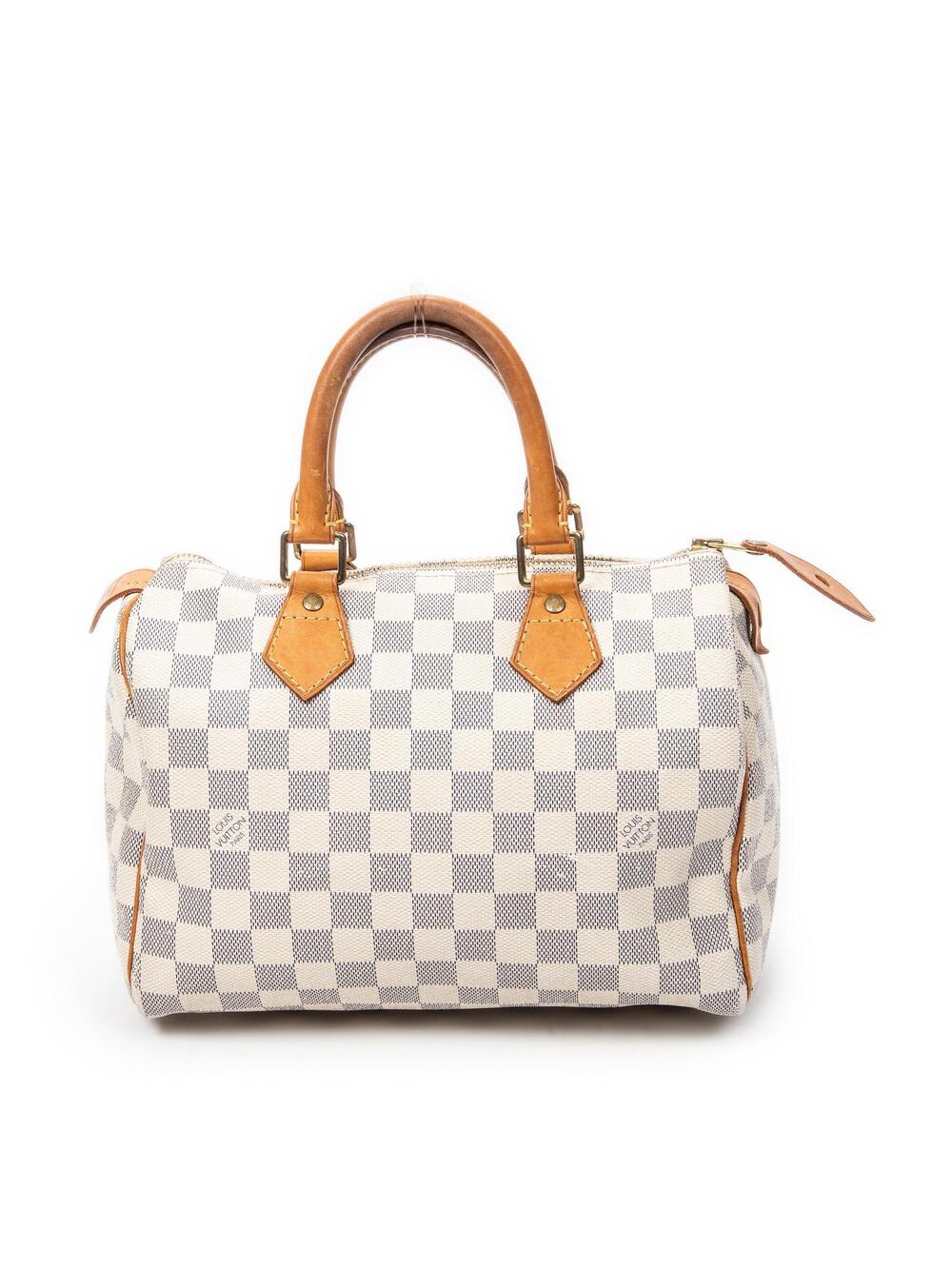 Louis Vuitton Speedy Handbag Damier 25 #376746L12B